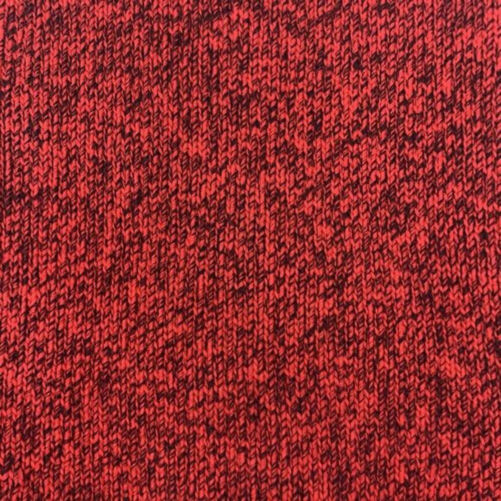 Lisa Nichols Red with Black Trim Button Down Women's Cardigan Sweater Size Large - Picture 9 of 10
